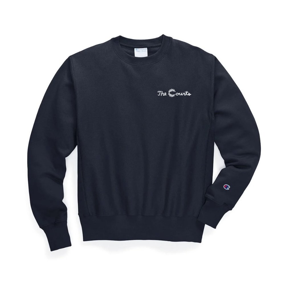 The Courts Champion Crewneck Sweater